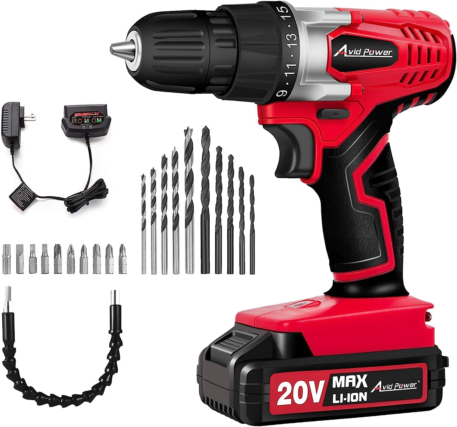 Avid Power 20V Max Lithium-Ion Drill