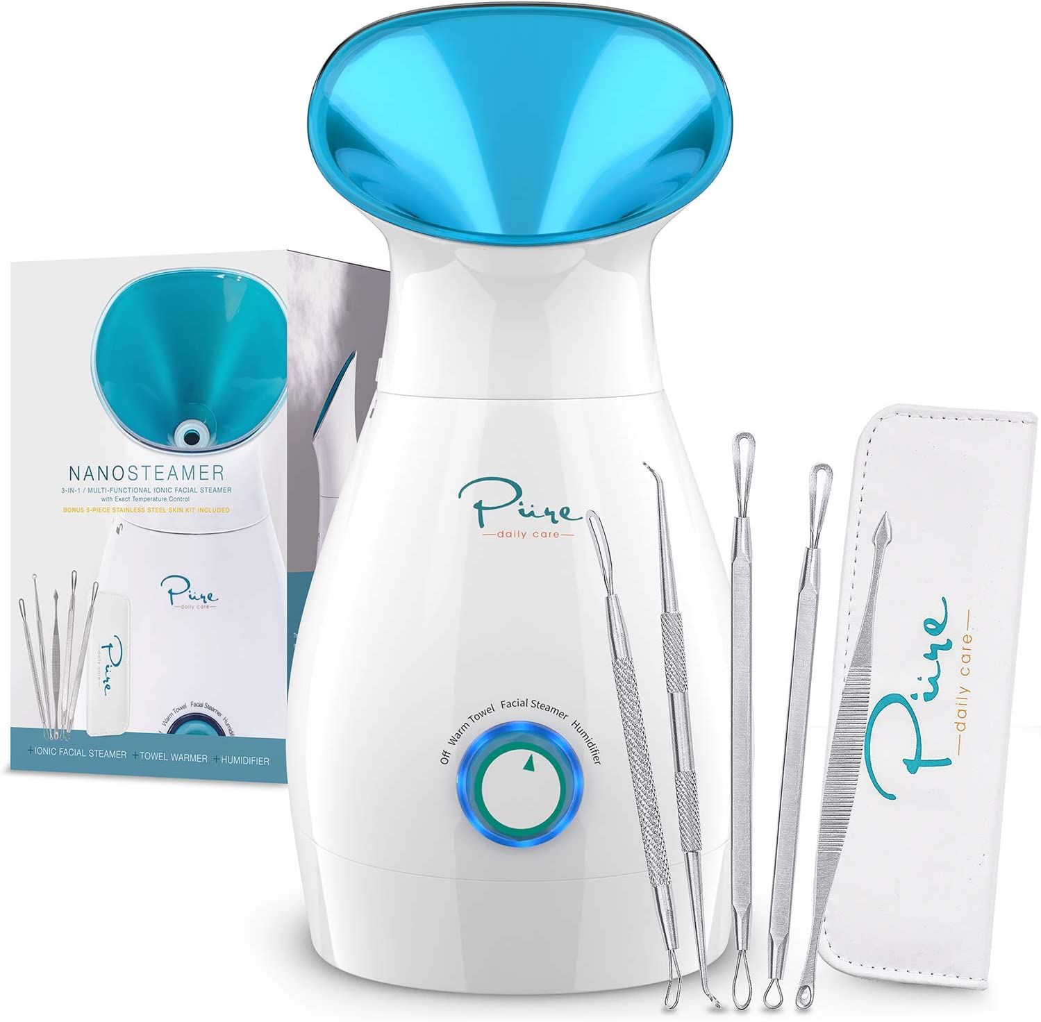 Pure Daily Nano Ionic Facial Steamer