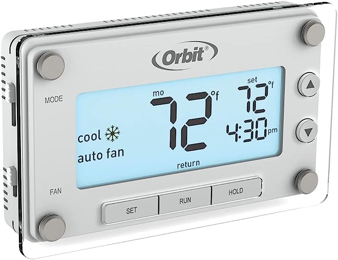 Orbit Clear Comfort Programmable Thermostat